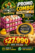 Promo Combo Huevos + Queso Kümey